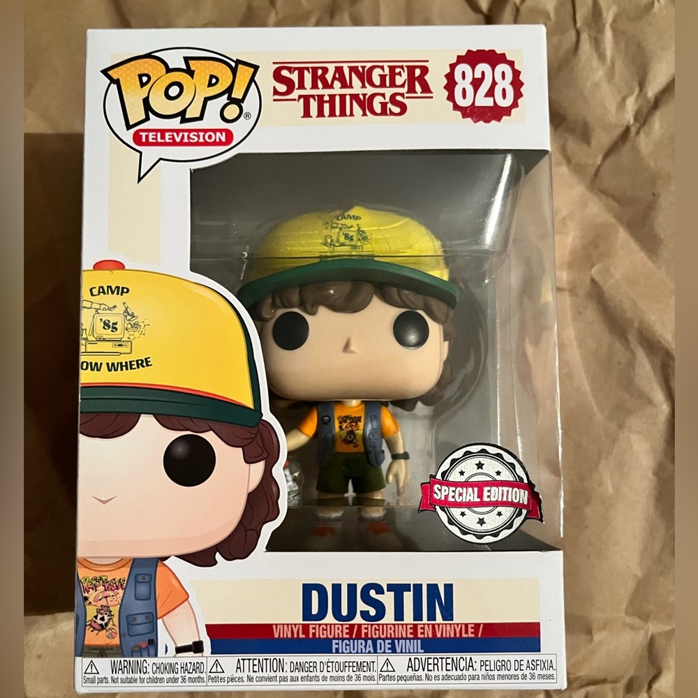 Funko Pop Dustin in Vest